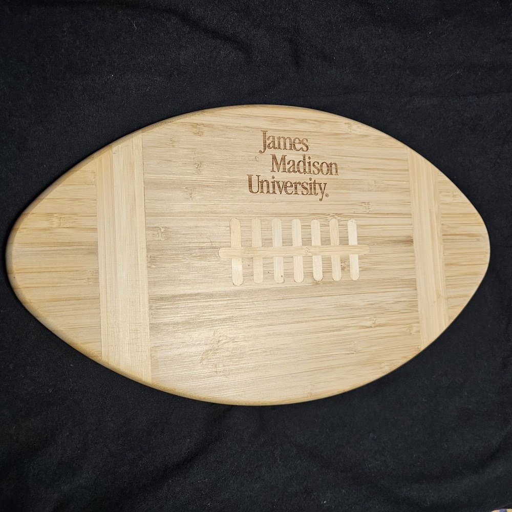 Official James Madison University JMU Dukes Football Bamboo Cutting Board...